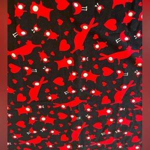 Valentines Day Love & Prayer Hand made Mini Blanket Baby Pet Friend